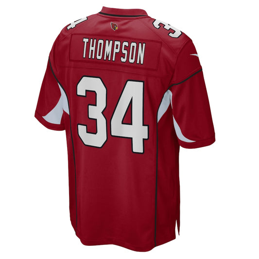 A.Cardinal #34 Jalen Thompson Cardinal Game Jersey Stitched American Football Jerseys