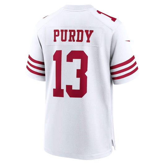 San Francisco 49ers Brock Purdy #13 Scarlet Player Game Stitched Jersey  Youth Men's