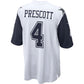 D.Cowboys #4 Dak Prescott White Alternate Game Jersey Stitched American Football Jerseys