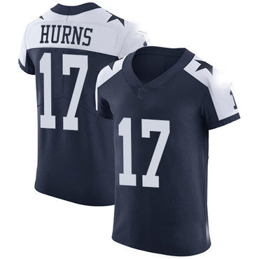 D.Cowboys #17 Allen Hurns Navy Blue Thanksgiving Stitched Vapor Untouchable Throwback Elite Jersey Fashion Jersey American Jerseys