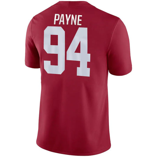 A.Crimson Tide #94 Da'Ron Payne Game Jersey Stitched American College Jerseys