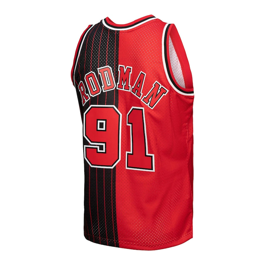 C.Bulls #91 Dennis Rodman Mitchell & Ness Big & Tall Hardwood Classics ...