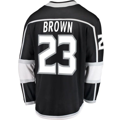 LA.Kings #23 Dustin Brown Fanatics Branded Breakaway Player Jersey  Black Stitched American Hockey Jerseys