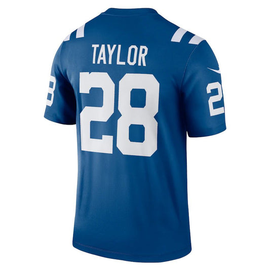 IN.Colts #28 Jonathan Taylor Royal Legend Jersey Stitched American Football Jerseys