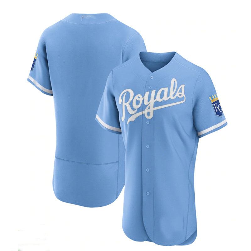 Kansas City Royals 2022 Alternate Authentic Jersey - Light Blue Baseball Jerseys