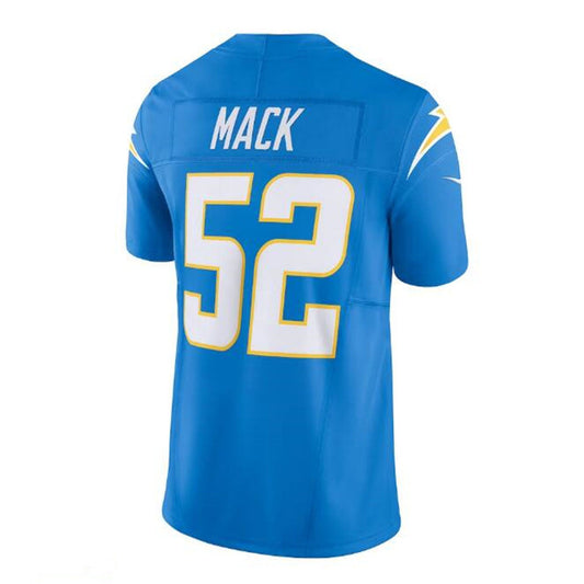 LA.Chargers #52 Khalil Mack Vapor F.U.S.E. Limited Jersey - Powder Blue Stitched American Football Jerseys