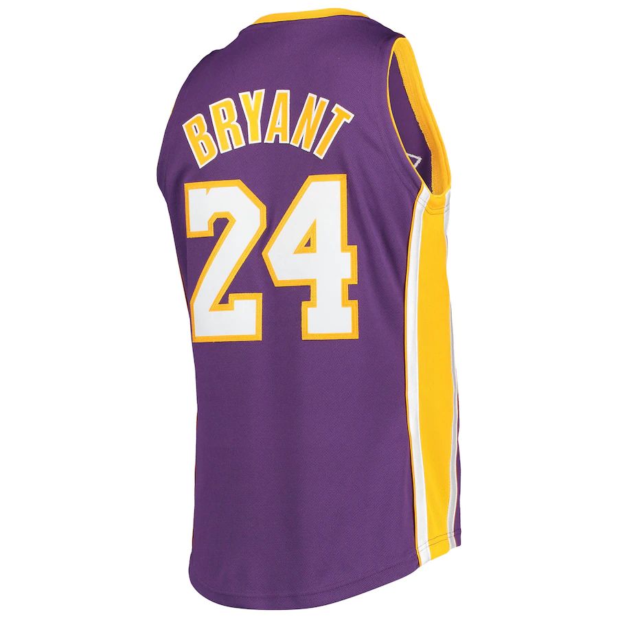 Lalakers 24 Kobe Bryant Mitchell And Ness 2007 08 Hardwood Classics 60