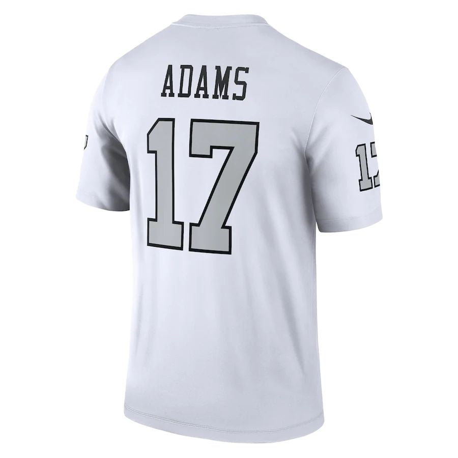 L.Raiders #17 Davante Adams White Alternate Legend Jersey Stitched American Football Jerseys