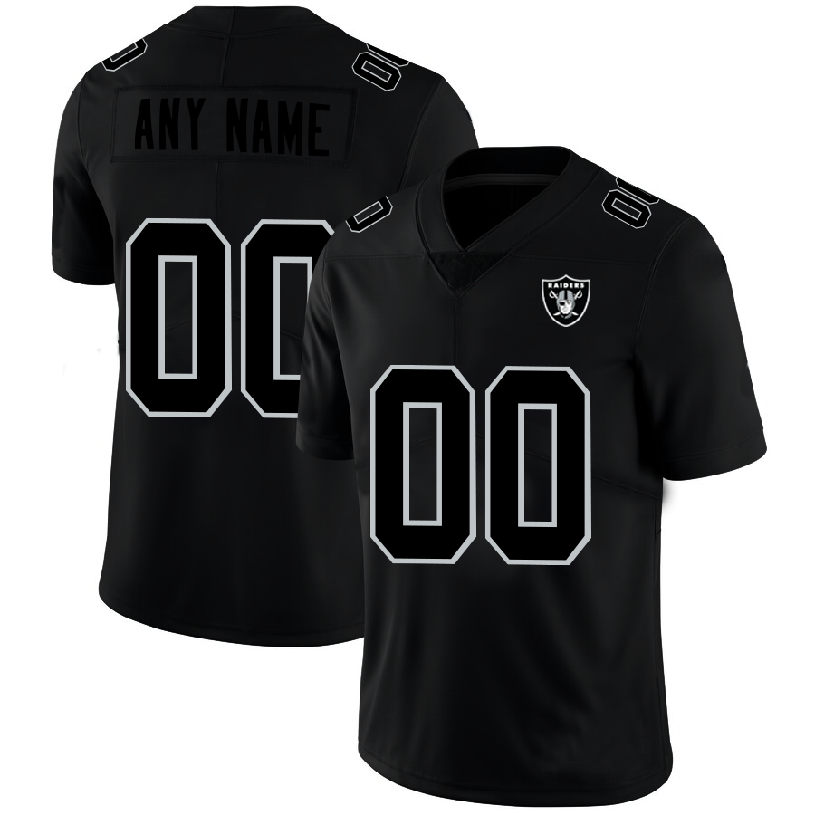 Custom L.Raiders Football Jerseys  Black American Stitched Name And Number Size S to 6XL Christmas Birthday Gift