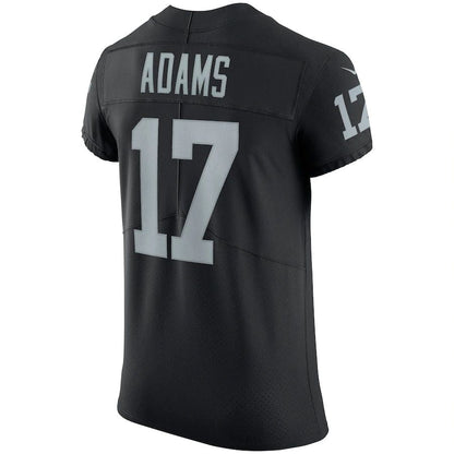 L.Raiders #17 Davante Adams Black Vapor Elite Jersey Stitched American Football Jerseys