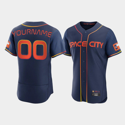 Baseball Jerseys Custom Houston Astros Jersey Cooperstown Stitched Letter  And Numbers For Men Women Youth Birthday Gift