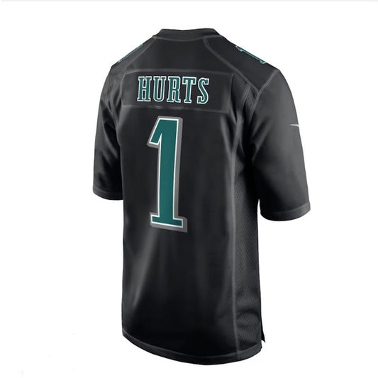 Jalen Hurts Philadelphia Eagles Nike Black Vapor Limited Stitched Jersey, 3XL / Black