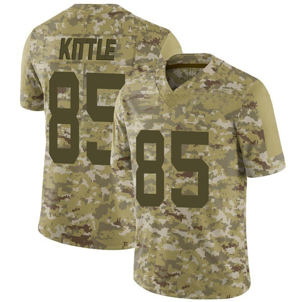 Men's #85 George Kittle SF.49ers Limited Stitched Jerseys