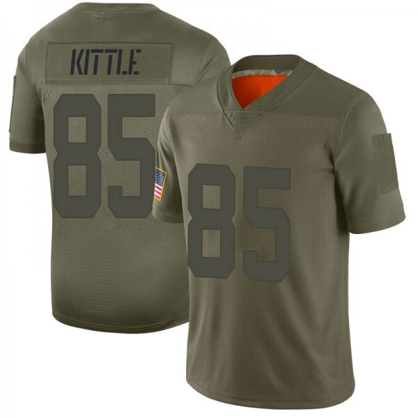 Men's #85 George Kittle SF.49ers Limited Stitched Jerseys