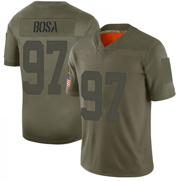 Men's #97 Nick Bosa San Francisco 49ers Limited Stitched Jerseys