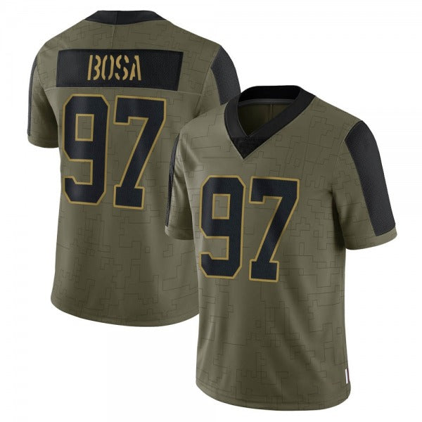 Men's #97 Nick Bosa San Francisco 49ers Limited Stitched Jerseys