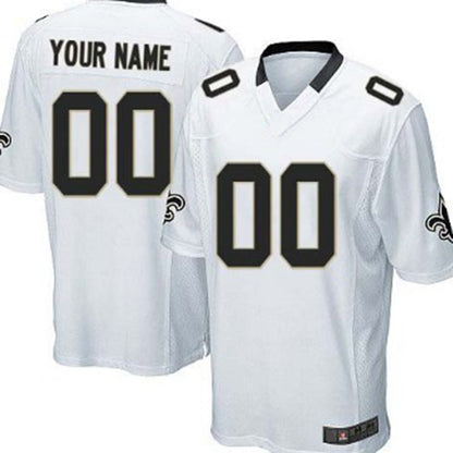 Custom NO.Saints White Game Jersey American Stitched Jersey Football Jerseys