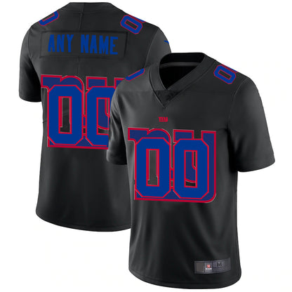 Custom NO.Saints Team Logo Dual Overlap Limited Jersey Black American Jerseys Stitched Jersey Football Jerseys