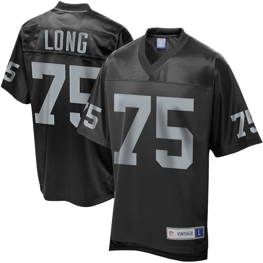 L.Raiders #75 Howie Long Pro Line  Retired Player Jersey Stitched American Football Jerseys