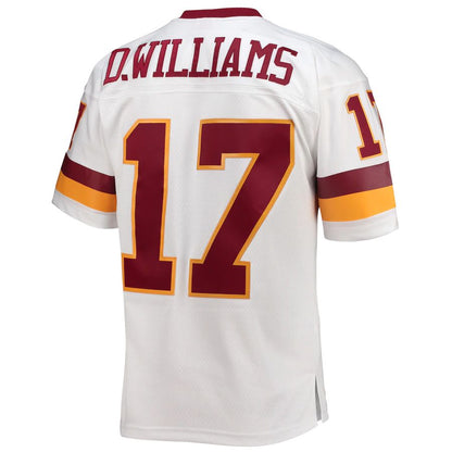 W.Football Team #17 Doug Williams Mitchell & Ness White 1987 Legacy Replica Jersey Stitched American Football Jerseys