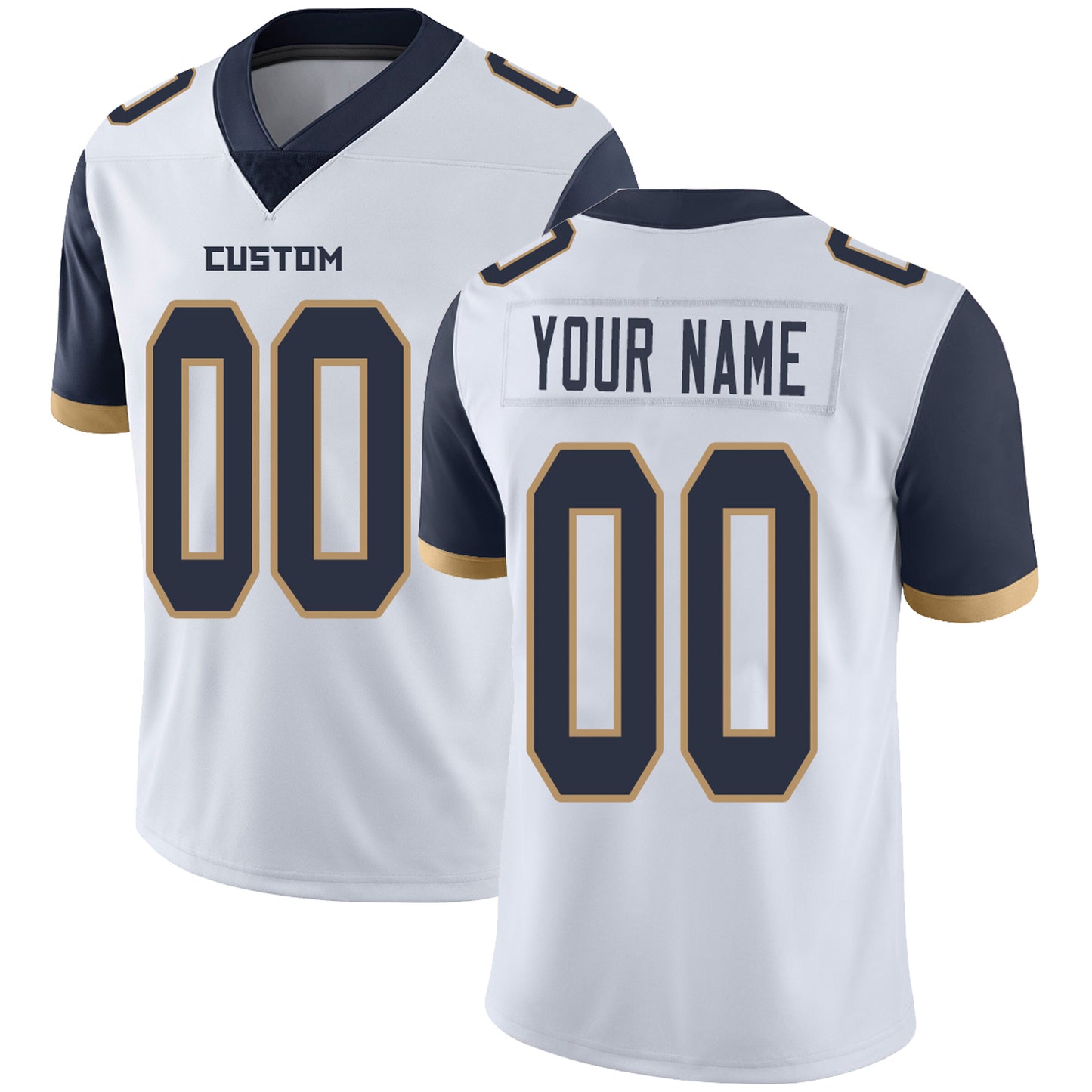 Custom LA.Rams Football Jerseys Team Player or Personalized Design