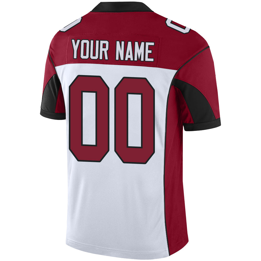 Custom A.Cardinal Men's American White Stitched Football Jerseys