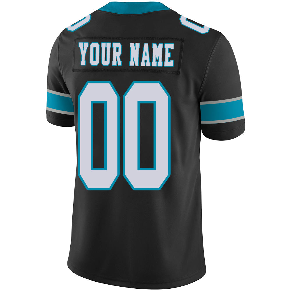 Custom C.Panther Stitched American Football Jerseys Personalize Birthday Gifts Black Jersey