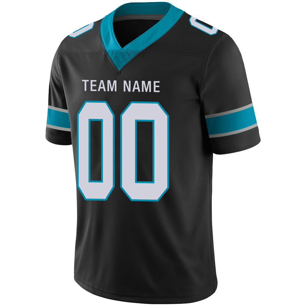 Custom C.Panther Stitched American Football Jerseys Personalize Birthday Gifts Black Jersey