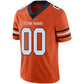 Custom C.Bear Stitched American Football Jerseys Personalize Birthday Gifts Orange Jersey