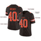 Custom C.Brown Stitched American Jerseys Personalize Birthday Gifts Brown Football Jerseys