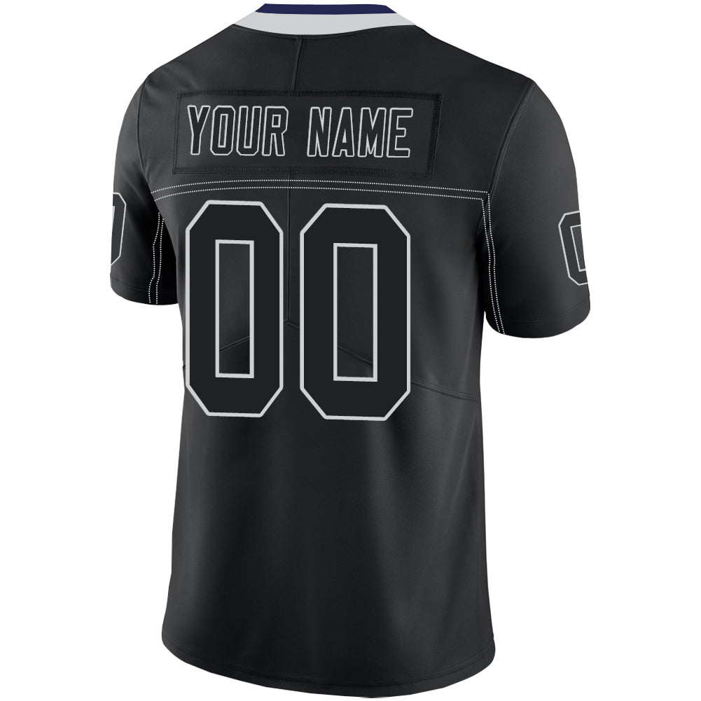 Custom D.Cowboys Stitched American Football Jerseys Personalize Birthday Gifts Black Jersey