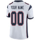 Custom NE.Patriots Stitched American Football Jerseys Personalize Birthday Gifts White Jersey