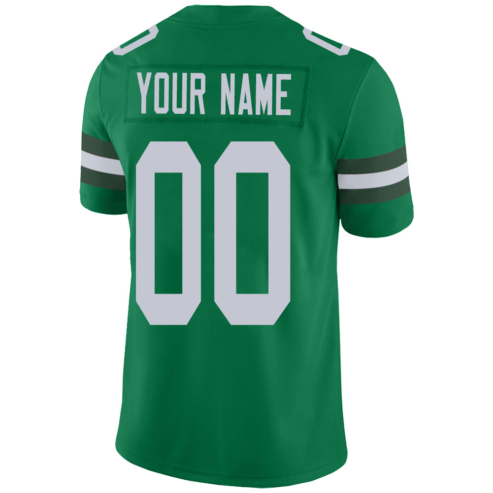 Custom NY.Jets Stitched American Football Jerseys Personalize Birthday Gifts Green Jersey