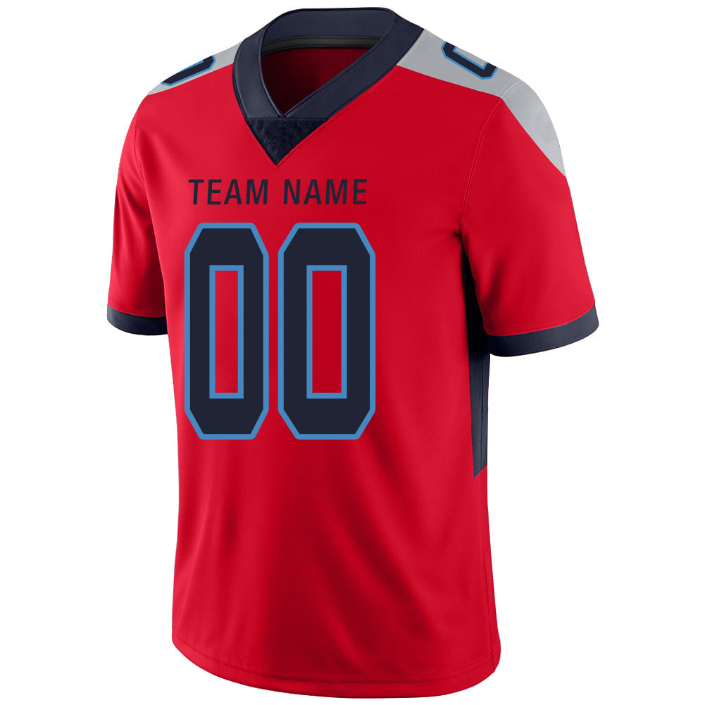 Custom T.Titans Stitched American Football Jerseys Personalize Birthday Gifts Red Jersey